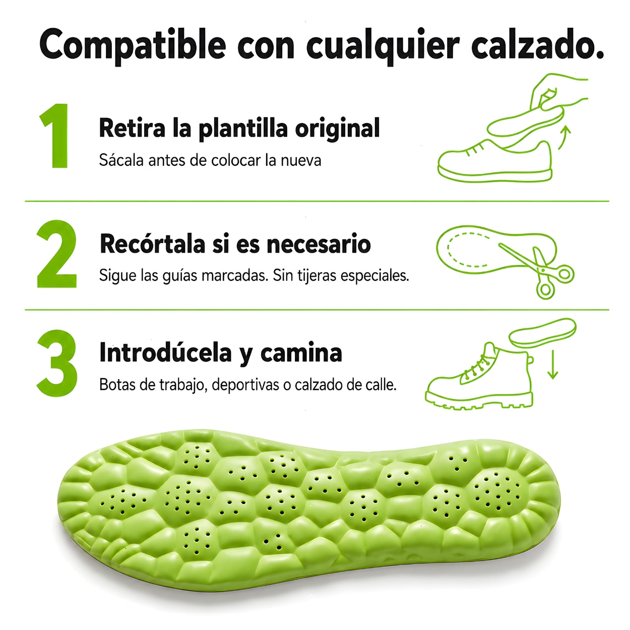 PLAREX™ - Plantillas de Masaje